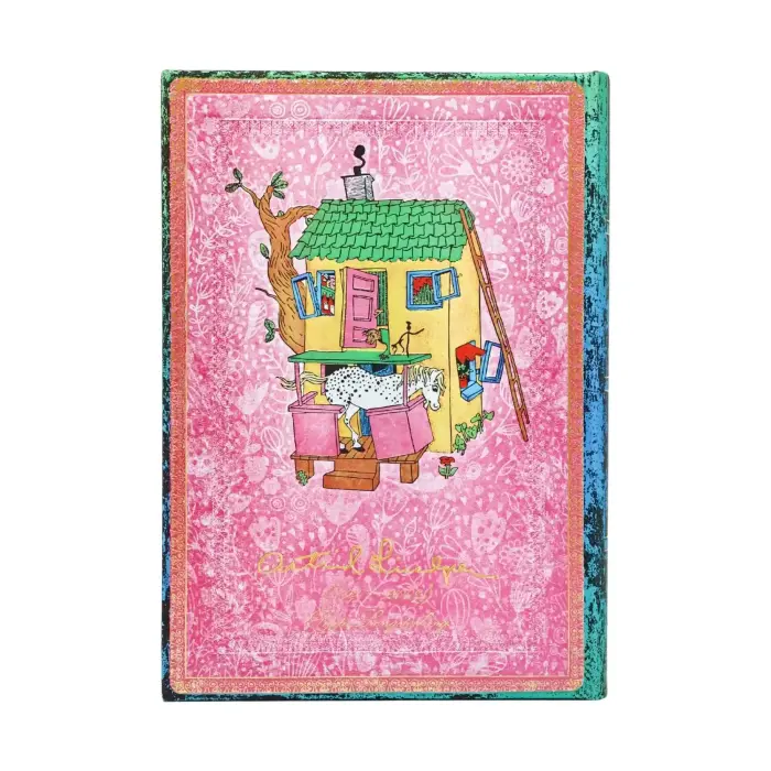 Paperblanks Kalender Midi Daily Astrid Lindgren Pippi Longstocking 2027 