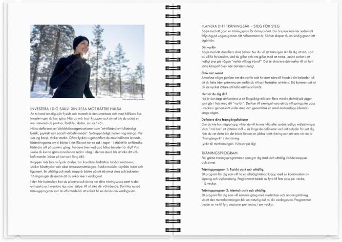 Kalender 2026 Träningskalendern A5
