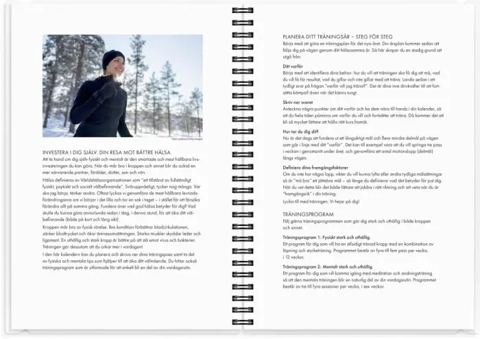 Kalender 2026 Träningskalendern A5