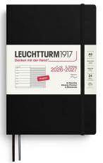 Kalender Weekly Planner/Notebook 18m 26-27 A5 Black