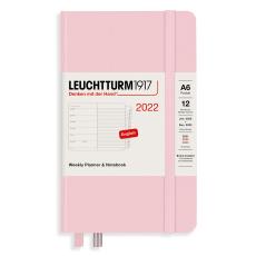 Kalender Leuchtturm1917 A6 vecka/notes powder 2022