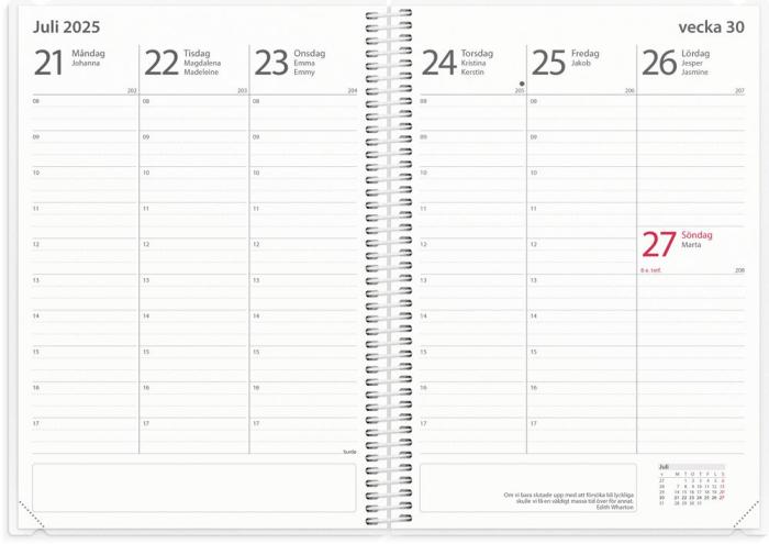 Lärarkalender för Ämneslärare 2025-2026