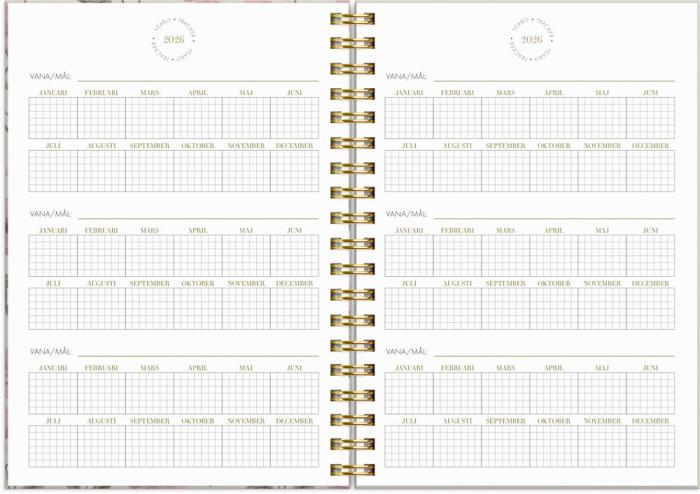 Life Planner A6 2026 Essentials 