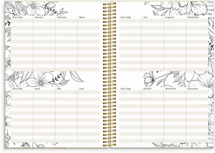 Kalender Life Planner Bloom 2026