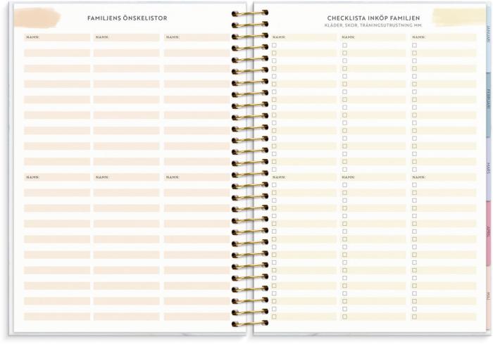 Life Organizer Family Planner 2024
