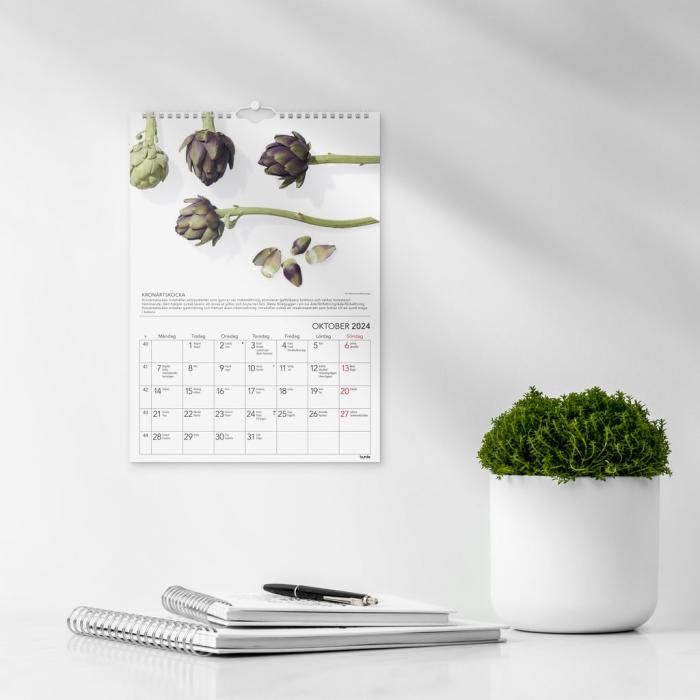 Väggkalender gröna tips 2024