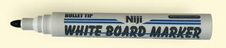 Whiteboardpenna Niji svart rund spets