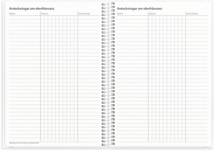 Lärarkalender förskolan 2025-2026