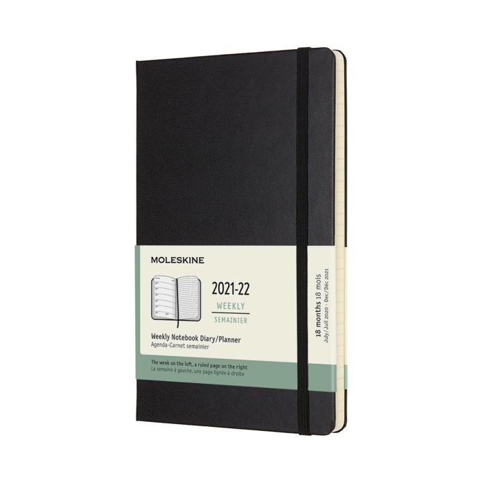 Moleskine Veckokalender L Hard 2021-2022