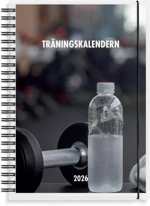 Kalender 2026 Träningskalendern A5