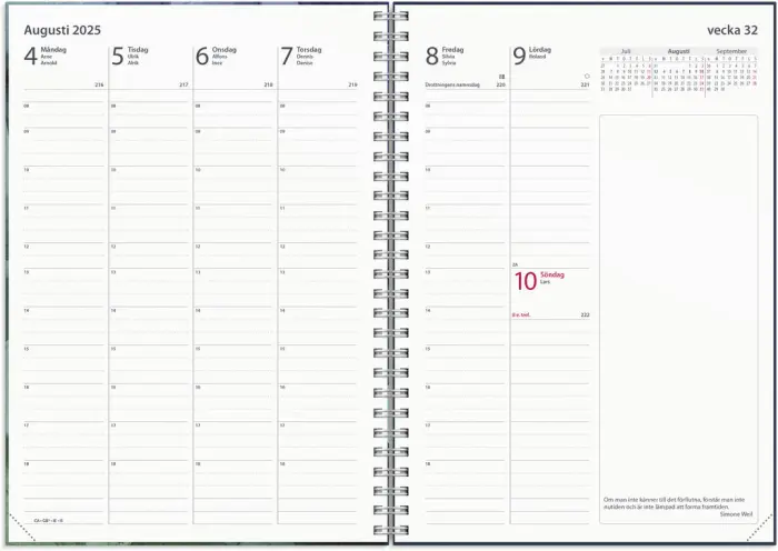 Kalender Business Story blad 2025