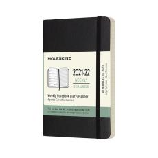Moleskine Veckokalender Pocket soft 21/22 Svart