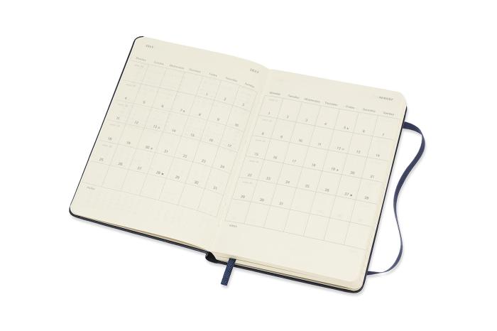 Moleskine Veckokalender Pkt Hard 21/22 Blå