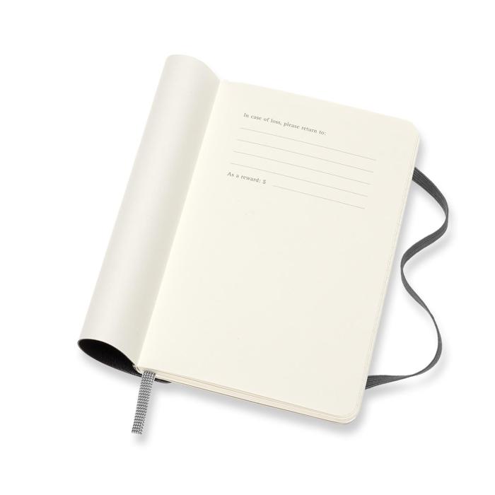 Moleskine Veckokalender Pocket soft 21/22 Svart