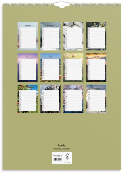 Familjekalender Seasons 2026