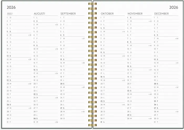 Kalender 2026 Life Planner Do more