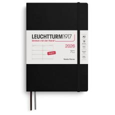 Kalender Leuchtturm1917 A5 Vecka/Uppslag Soft Black 2026