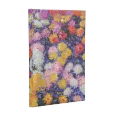 Kalender Paperblanks Slim Horizontal Monets Chrysanthemums 2027
