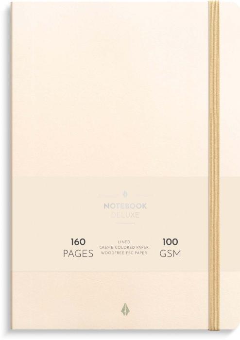 Notebook Deluxe B5 Beige