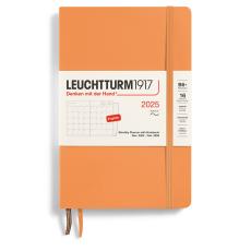 Leuchtturm1917 B6 Soft Månad/Uppslag 16m Apricot 2025
