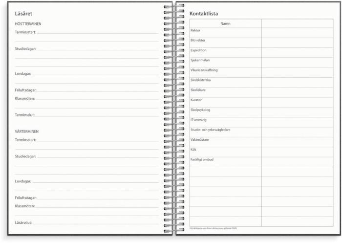 Lärarkalendern 2022-2023