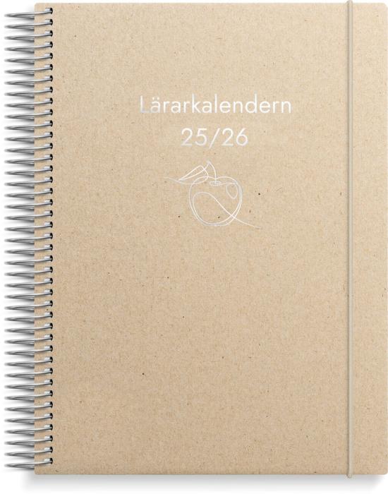 Lärarkalendern horisontell 2025-2026