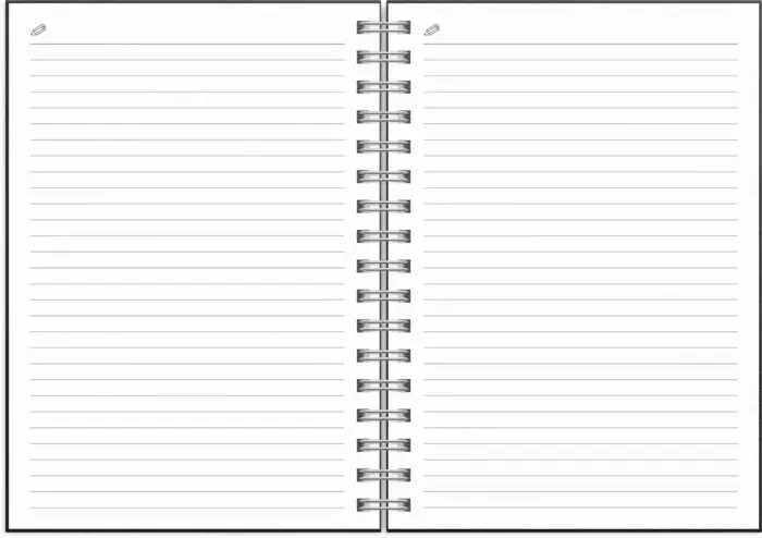 Kalender Weekly A6 Textile svart 2027