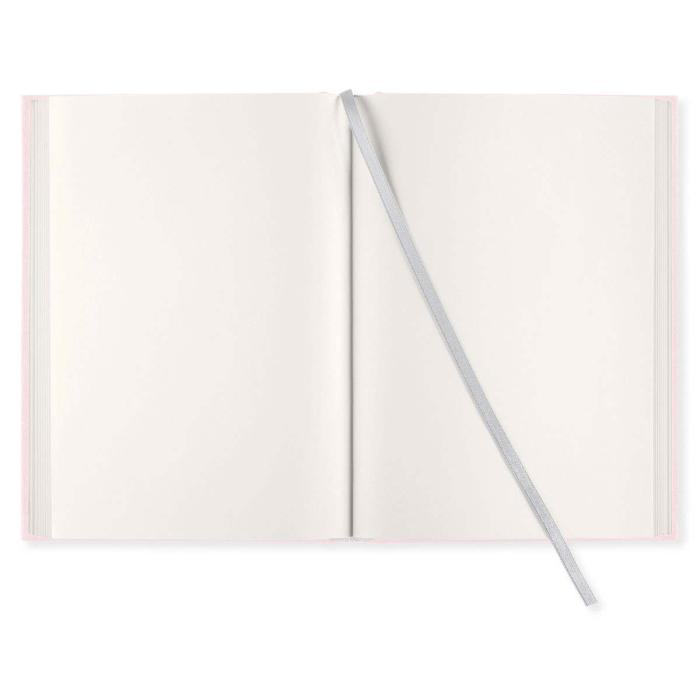 Olinjerad Blank Book A5 256 sidor Dusty Rose