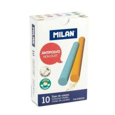 Färgade tavelkritor Milan 10-Pack