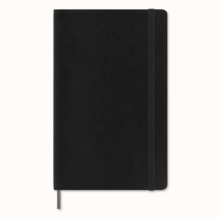 Moleskine Veckokalender L Svart Soft 24/25 