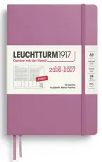 Kalender Week Planner hard 18m 26-27 A5 Dusty Rose