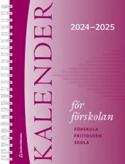 Lärarkalendern för förskolan 2024/2025