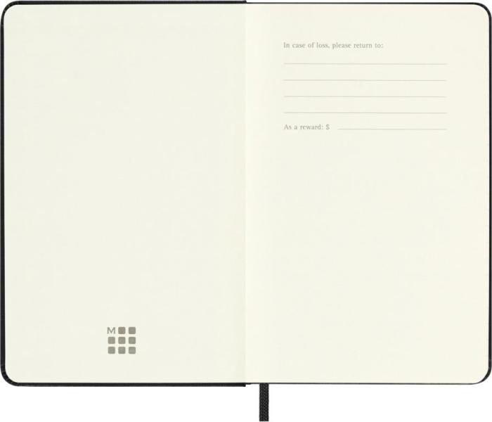 Moleskine Veckokalender Pocket Svart Hard 24/25