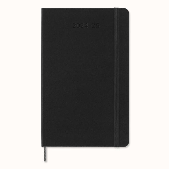 Moleskine Veckokalender L Svart Hård 24/25