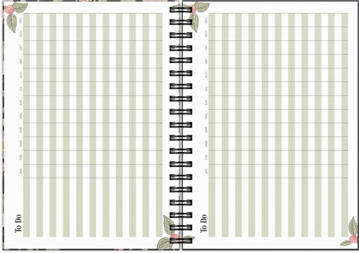 Life Planner 2026 Floral