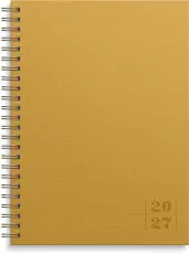 Kalender Business Textile senapsgul 2027