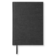 Olinjerad Blank Book A5 256 sidor Transparent Black
