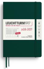 Kalender Week Planner hard 18m 26-27 A5 Forest Green