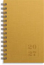 Kalender Leader Textile senapsgul 2027