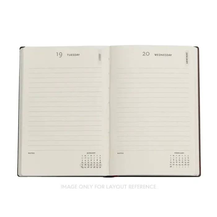 Kalender Paperblanks Mini Daily Hafizs Peacocks 2027
