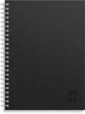 Kalender Business Textile svart 2027