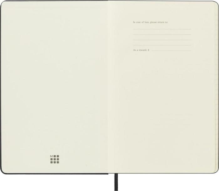 Moleskine Horizontal Weekly Black Hard Large 24/25