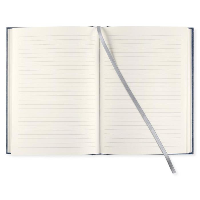 Linjerad Notebook A5 256 sidor Dark Denim