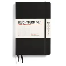 Leuchtturm Notebook B6 Hard dotted Black
