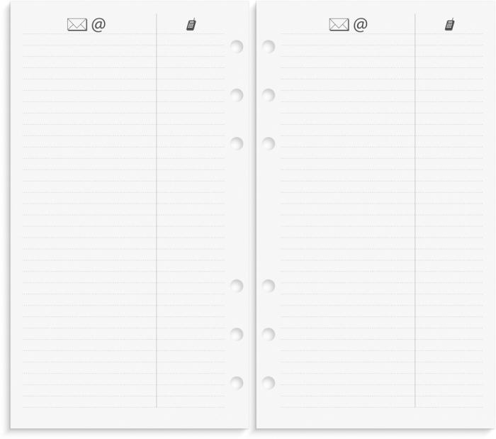 Regent Systemkalender svart skinn 2026