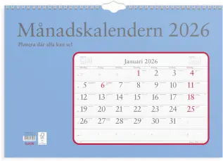 Månadskalendern 2026