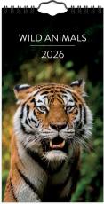 Väggkalender Wild animals 2026