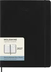 Kalender Moleskine MonthNote Black Soft XL 2027
