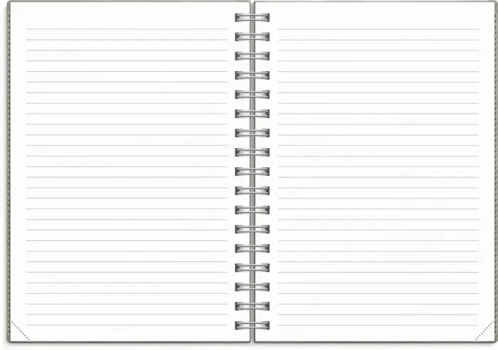 Kalender Senator A6 Twist grå 2027