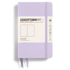 Leuchtturm A6 hard 187s Lilac olinjerad
